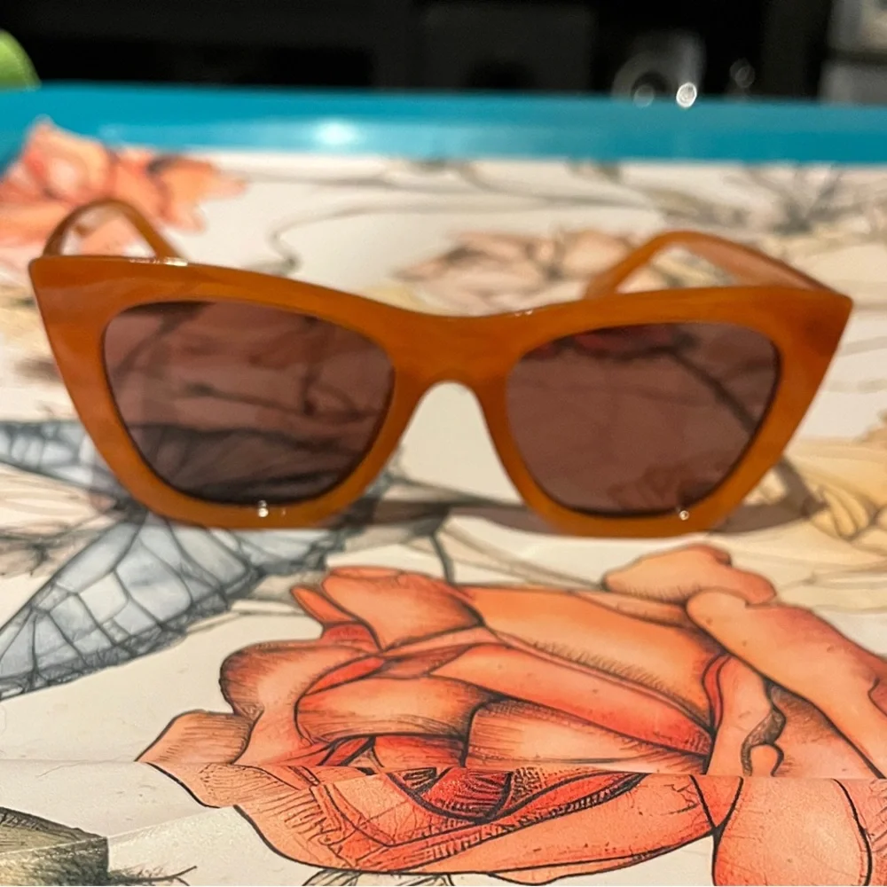 MNG orange clear  Sunglasses for cat eye 57010620